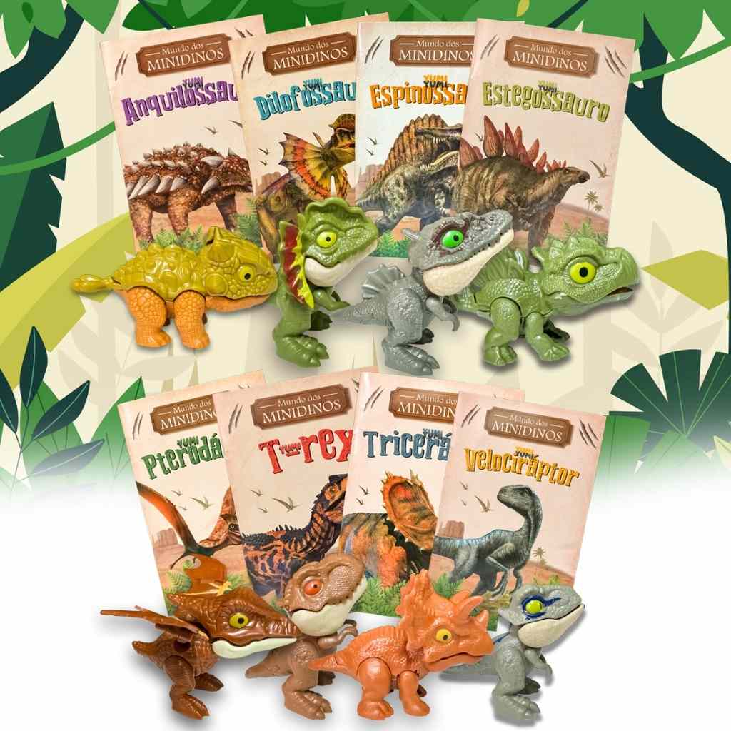 LIVRO MUNDO DOS MINIDINOS